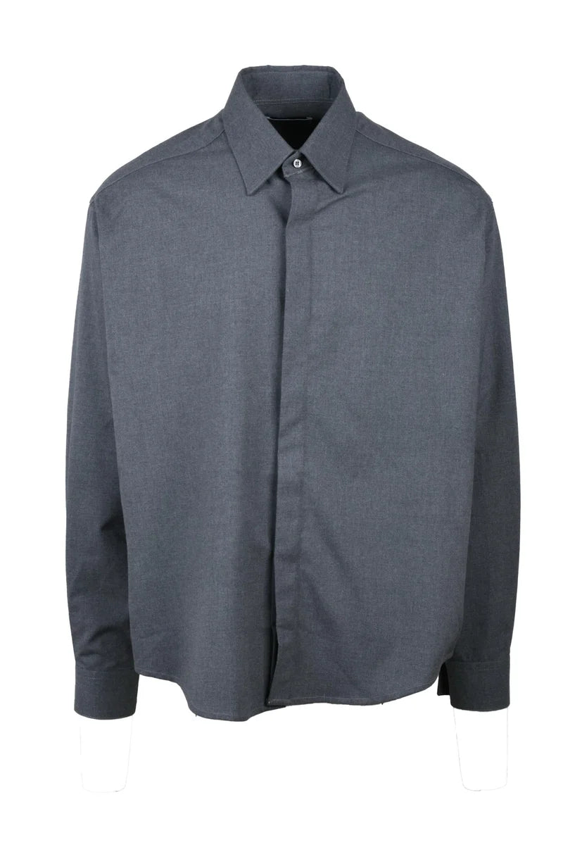 Shirt Polyester Viscose Elastane - Grey