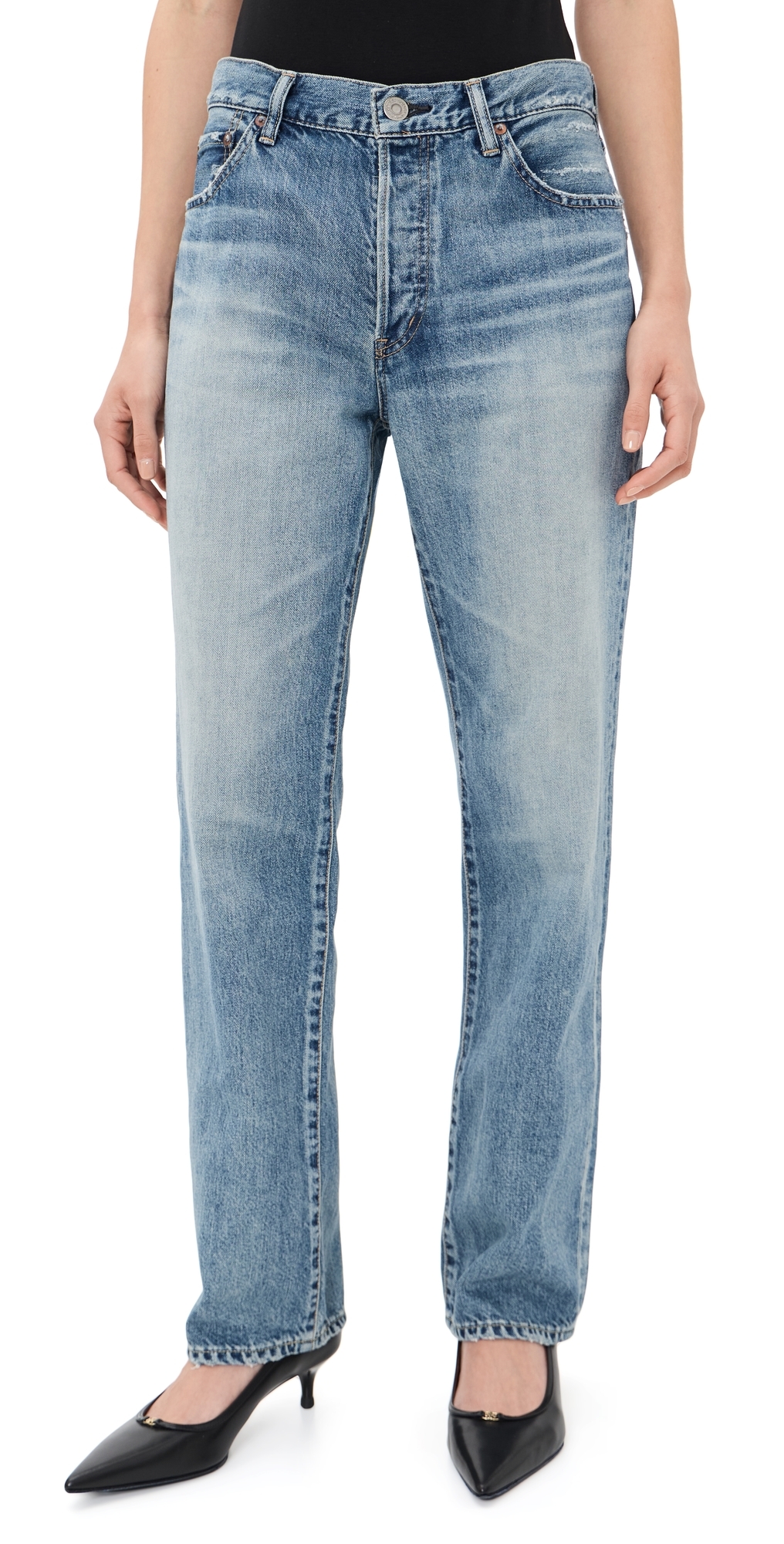 Leyden Straight Leg Jeans Light Blue