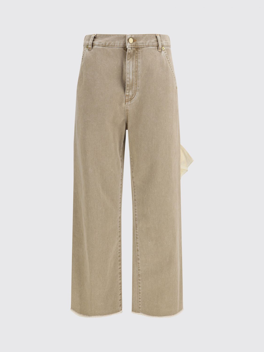 Jeans Woman color Camel