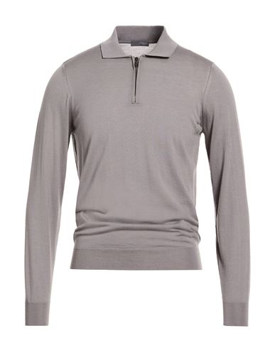 Man Sweater Grey Size 38 Super 140s Wool
