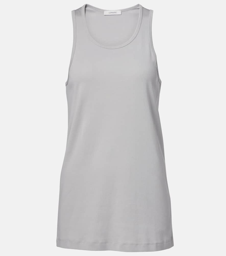 Cotton jersey tank top