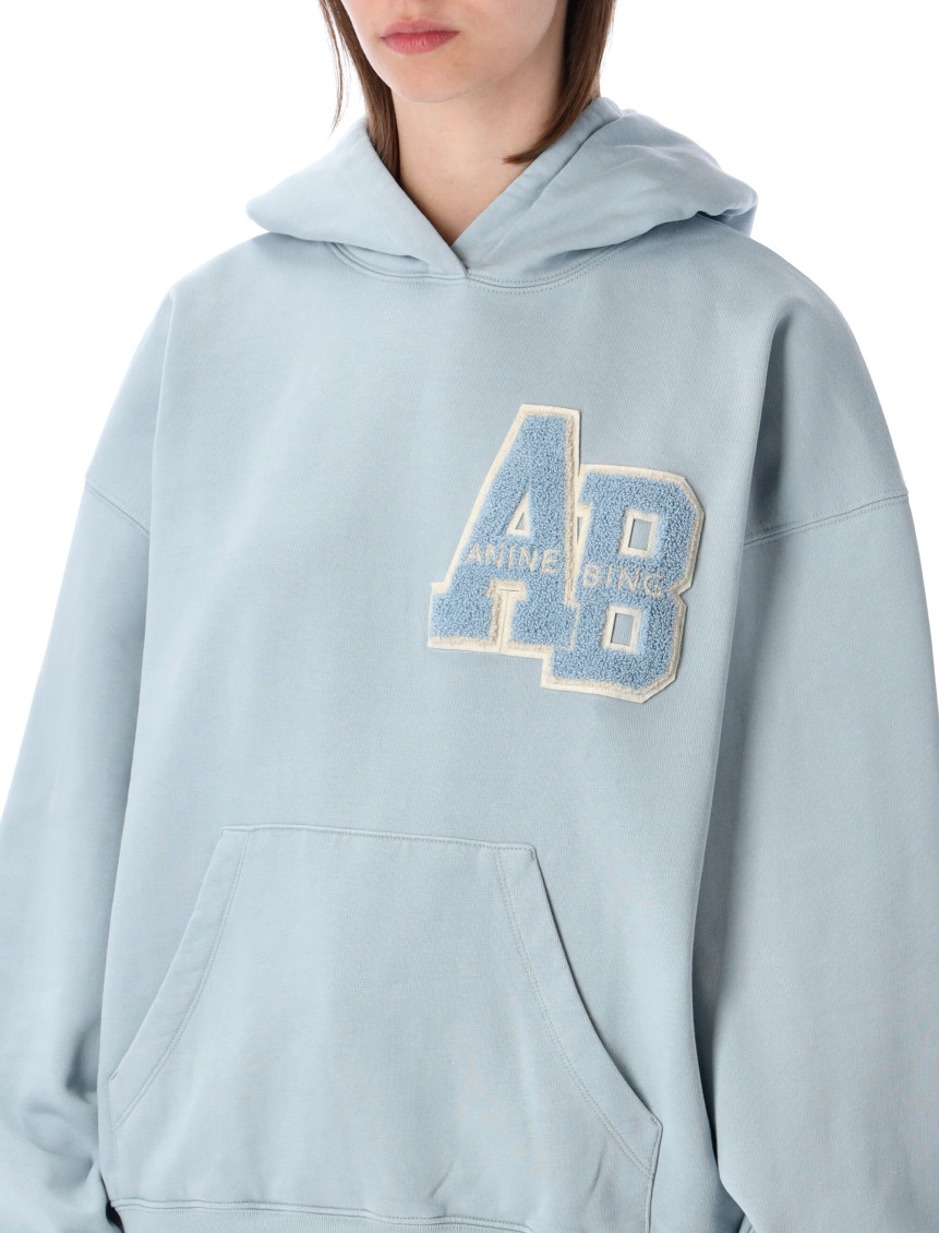 Light Blue Logo Hoodie