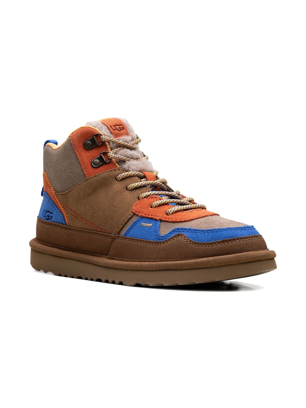 UGG Kids Highland Hi Heritage "Chestnut" sneakers - Brown