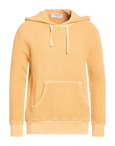 Man Sweatshirt Orange Size M Cotton