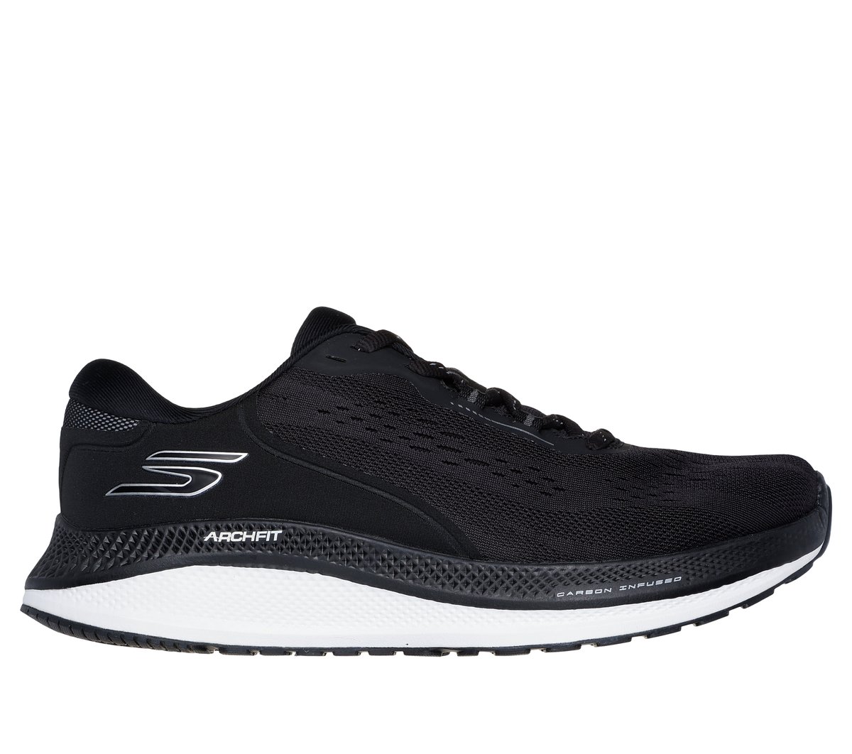 Skechers Men's GO RUN Persistence 2 Sneaker in Red/Black, 13, Vegan, Arch Fit