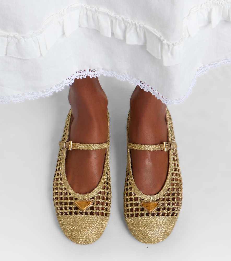 Crochet Mary Jane flats