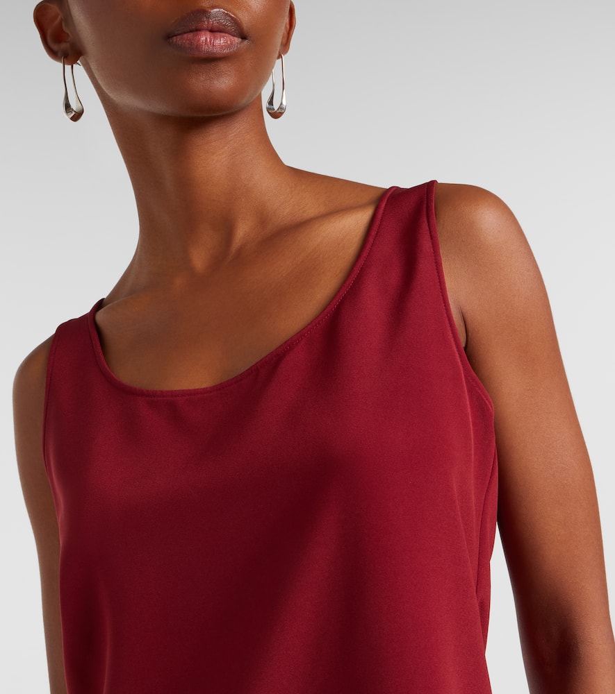 Pecora silk-blend top