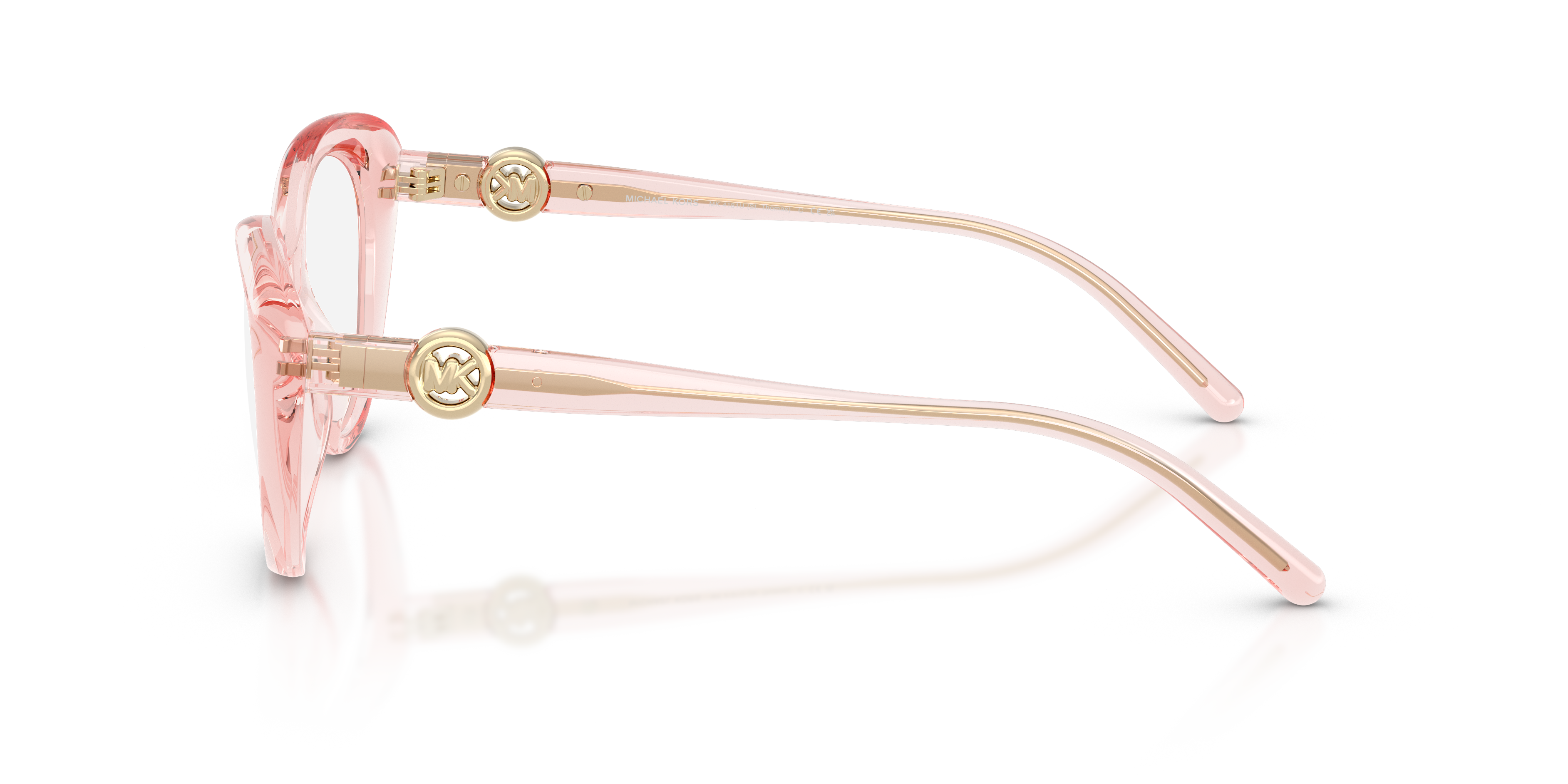 Michael Kors Mujer Michael Kors MK4181U ST. THOMAS 3901 Monturas ópticas Inyectado Rosa Transparente Redonda Norma