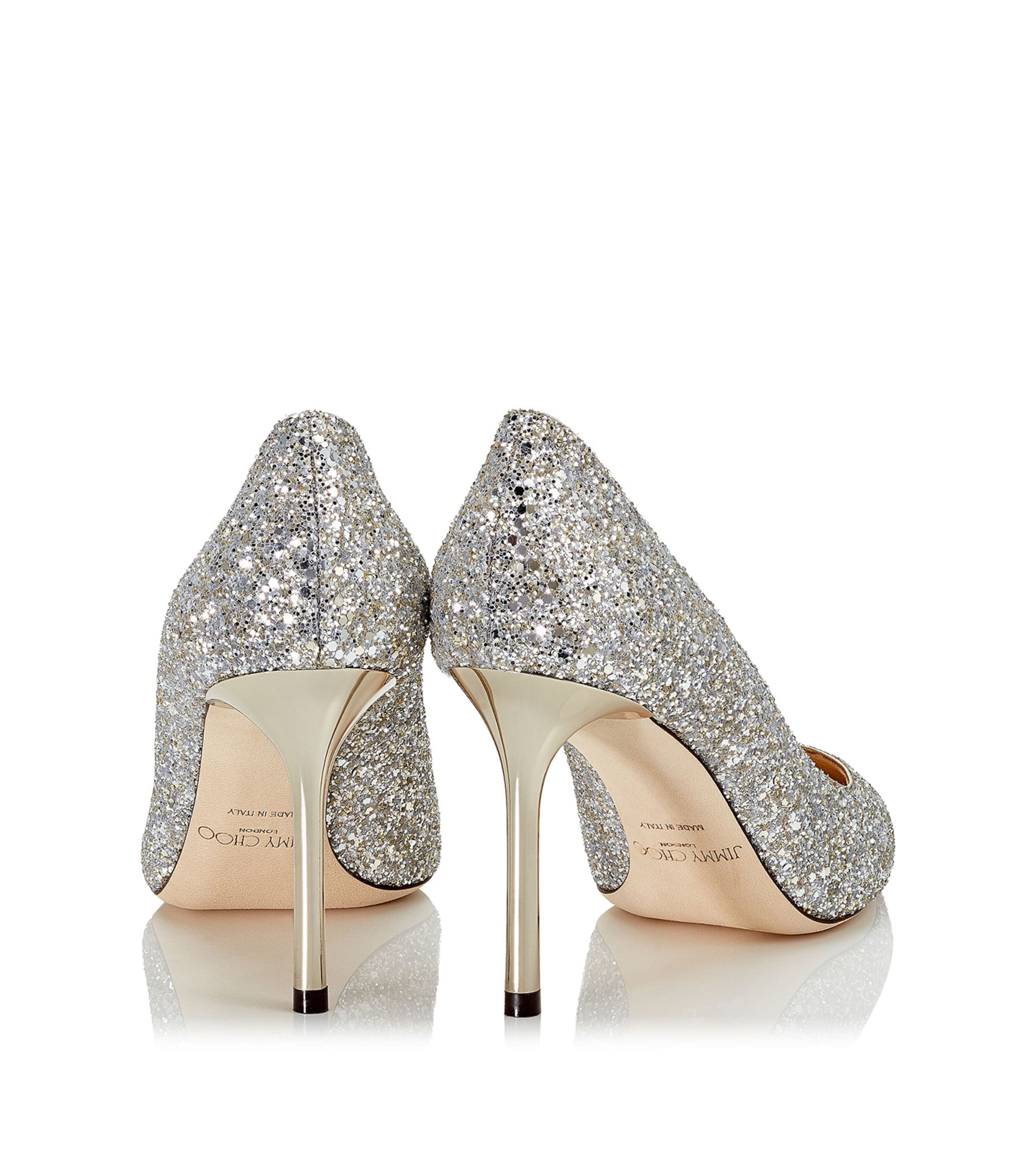 Romy 85 Glitter Pumps