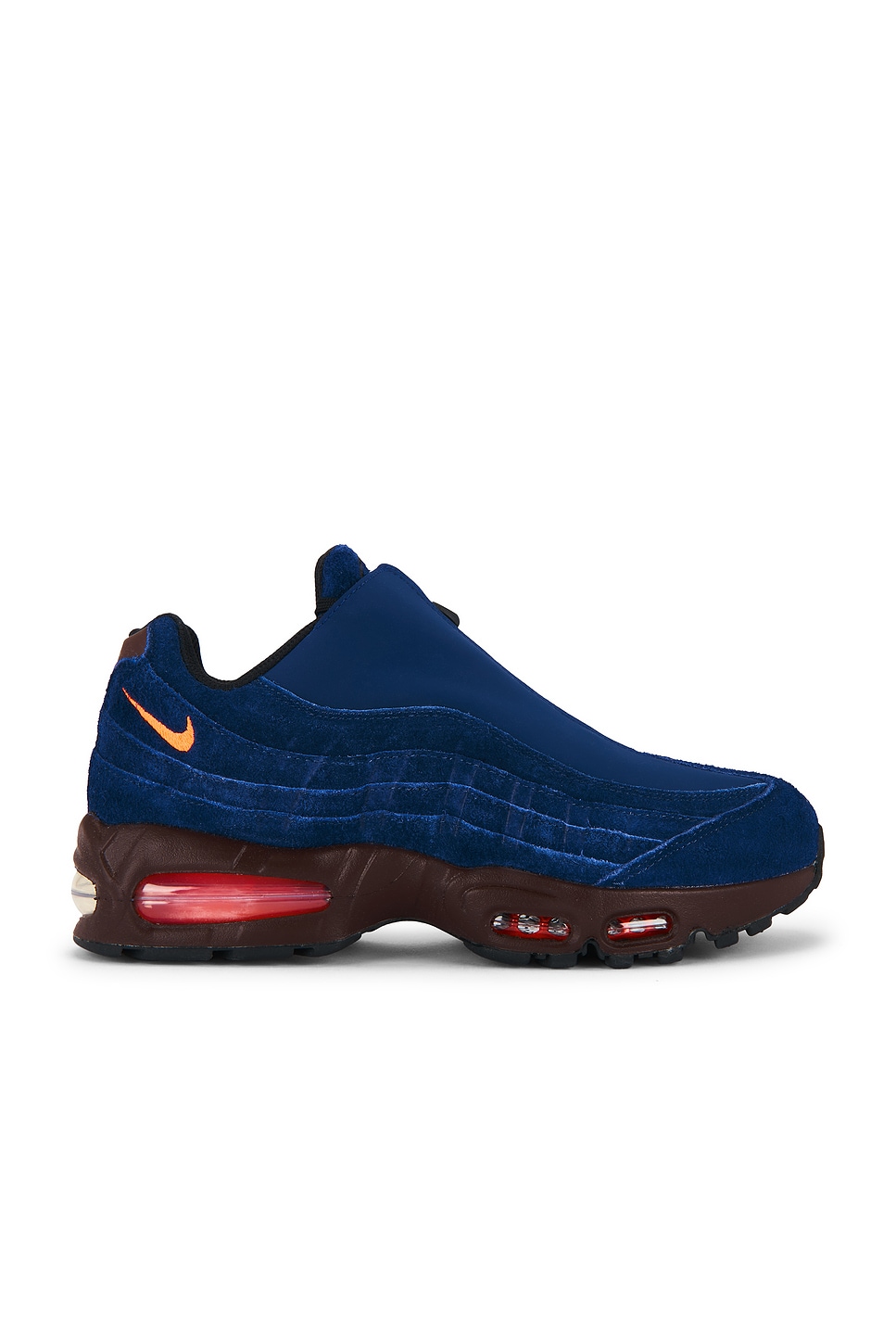 Nike Air Max 95 Big Bubble Zip SP in Navy