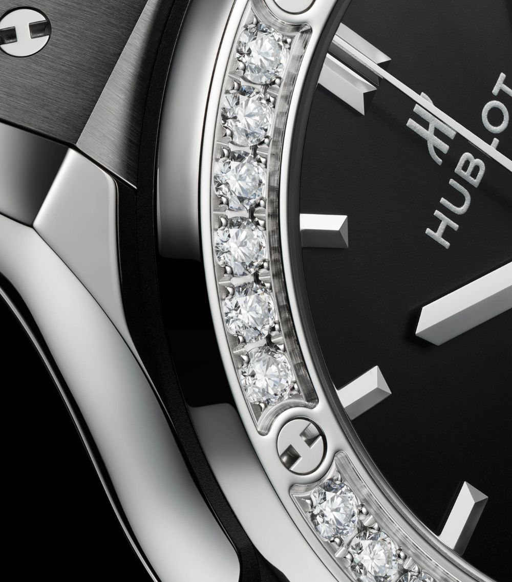 Titanium And Diamond Classic Fusion Watch 38Mm