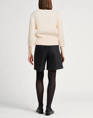 Woman Turtleneck Beige Size 6 Merino Wool, Alpaca wool, Textile fibers, Mohair wool, Polyamide
