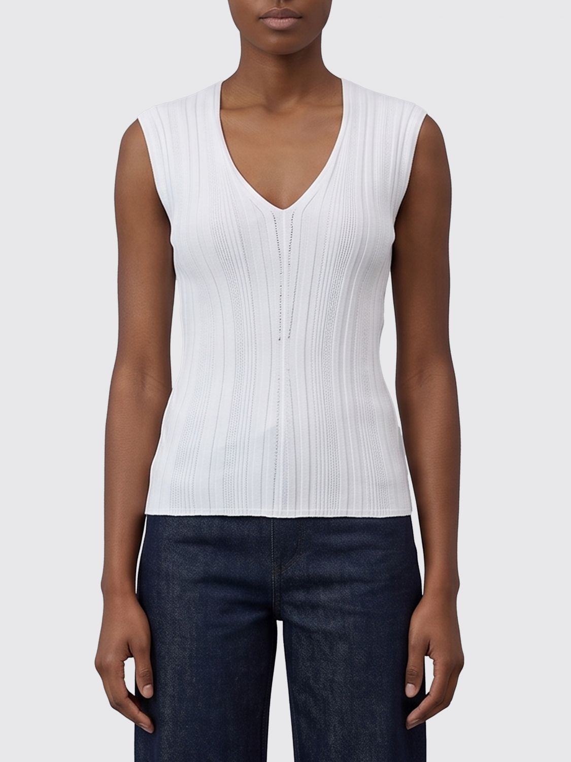 Sweater Woman color Ivory
