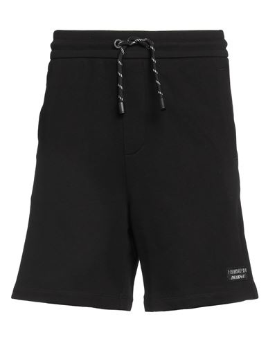 Man Shorts & Bermuda Shorts Black