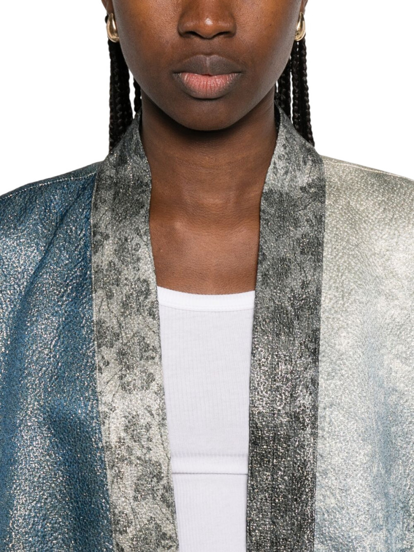 Printed Kimono Jacket