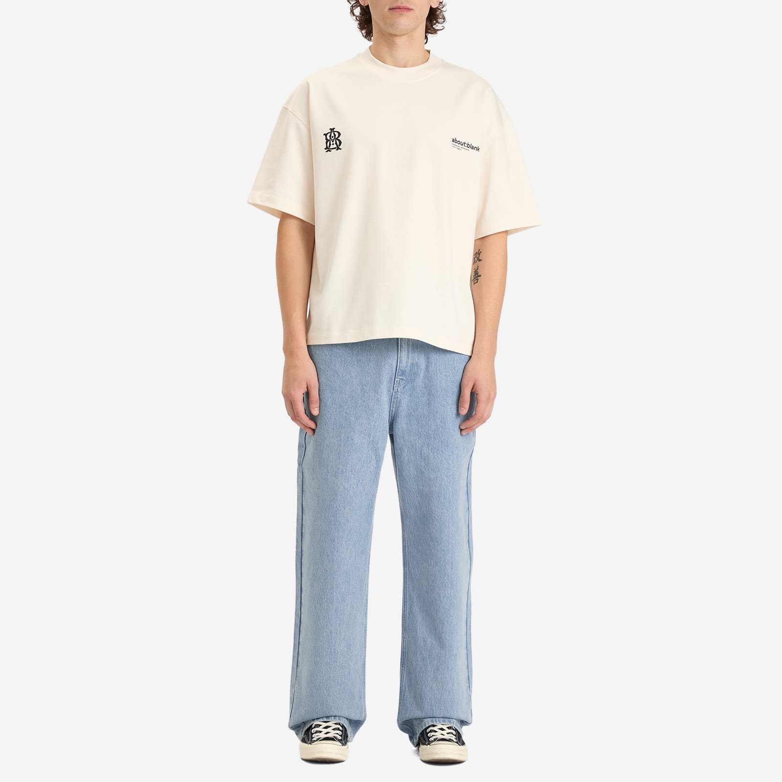 Men's Relaxed Denim Jean Light Blue Wash