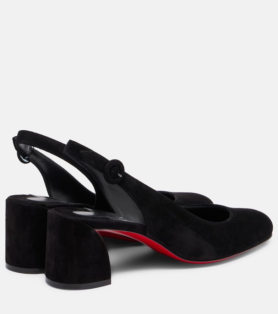 So Jane 55 suede slingback pumps