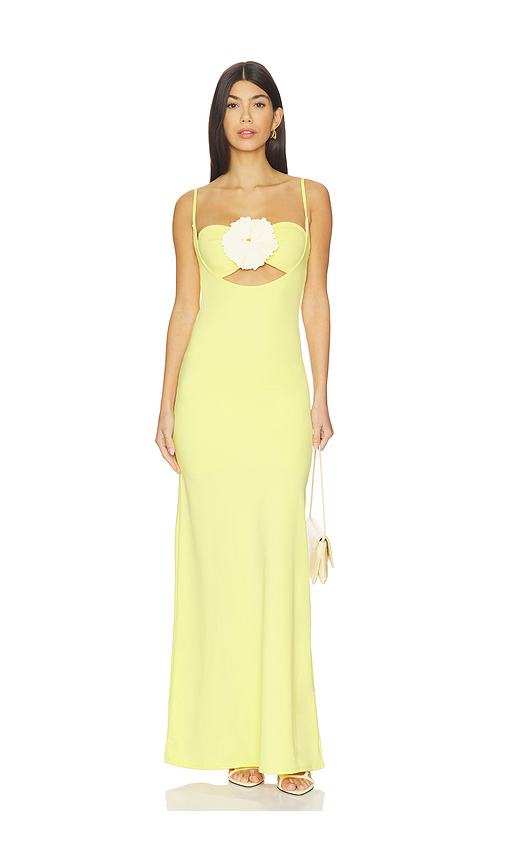 Bahia Maria Nora Dress in Lemon. - L also in M