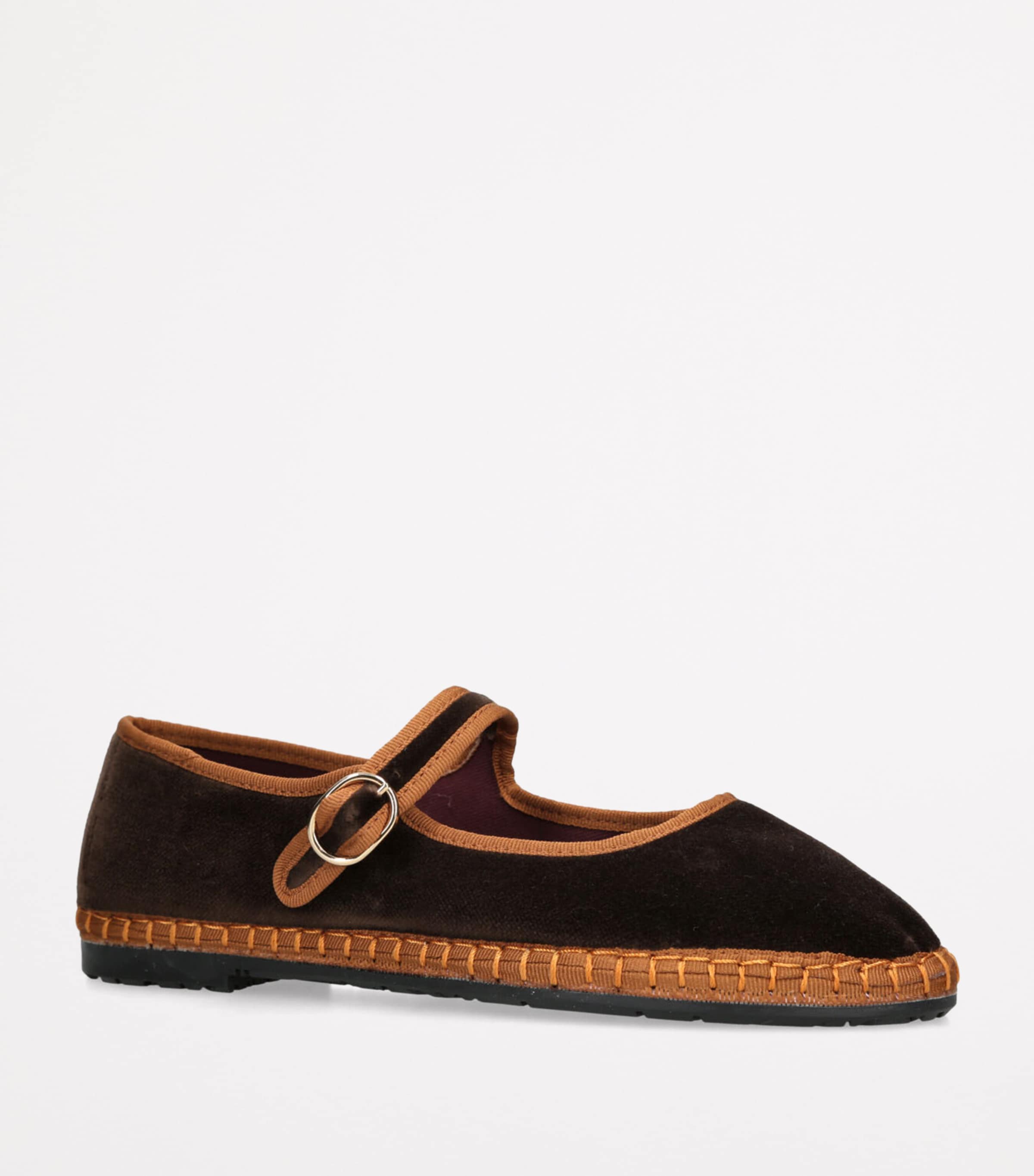 Velvet Yoki Mary Janes