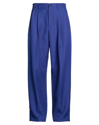 Man Pants Bright blue Size 33 Polyester