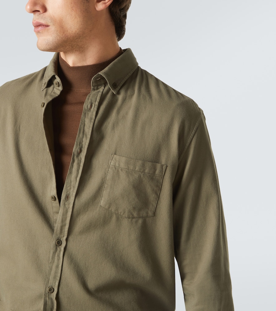 Cotton flannel shirt