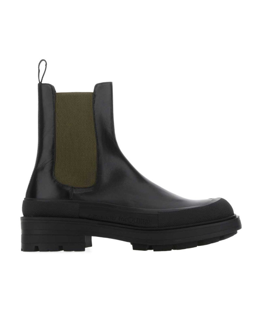 Leather Chelsea boots