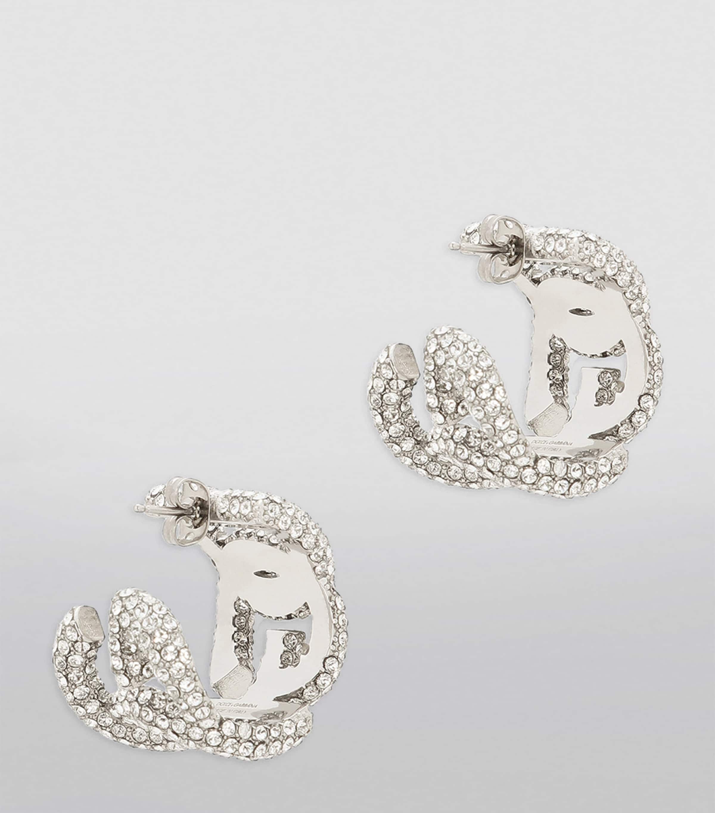 Embellished Dg Millennials Logo Earrings