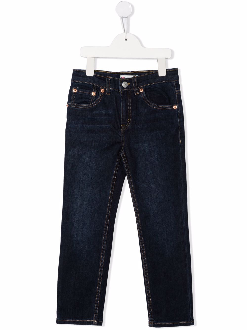 Skinny-cut denim jeans - Blue