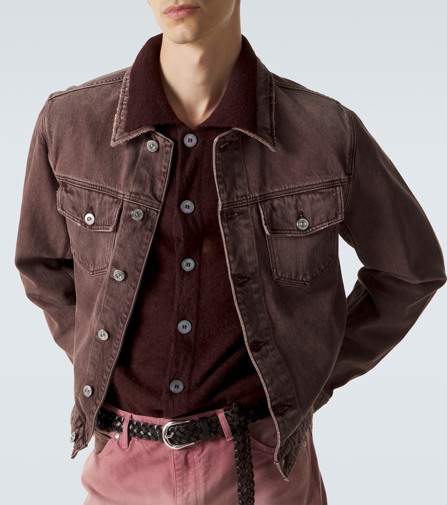 Origin distressed denim jacket