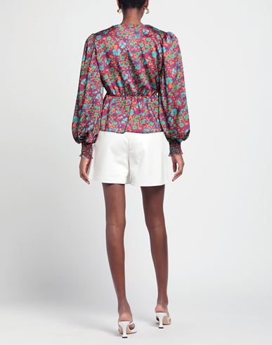 Woman Top Garnet Size S Polyester