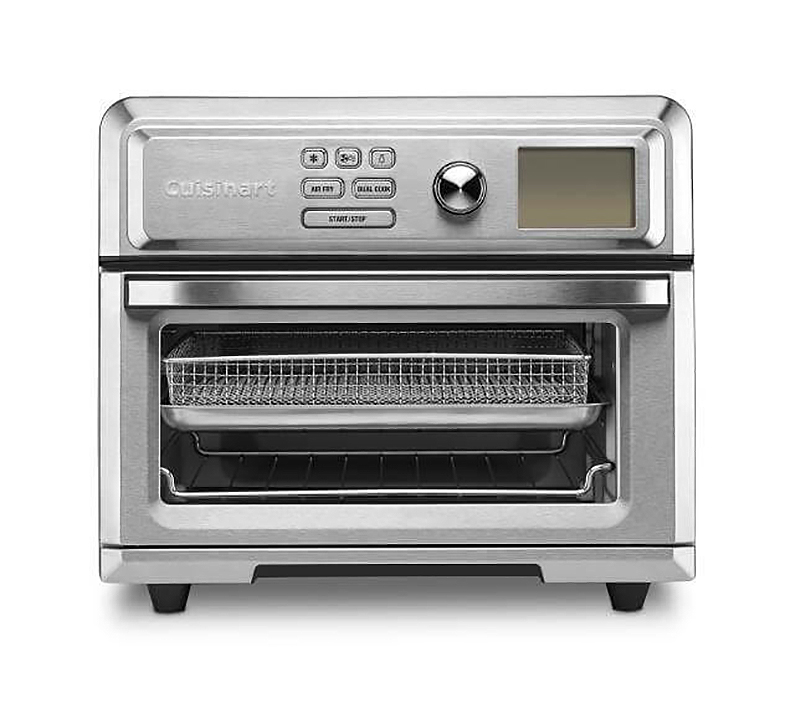Digital Air Fryer Toaster Oven in Stainless Steel