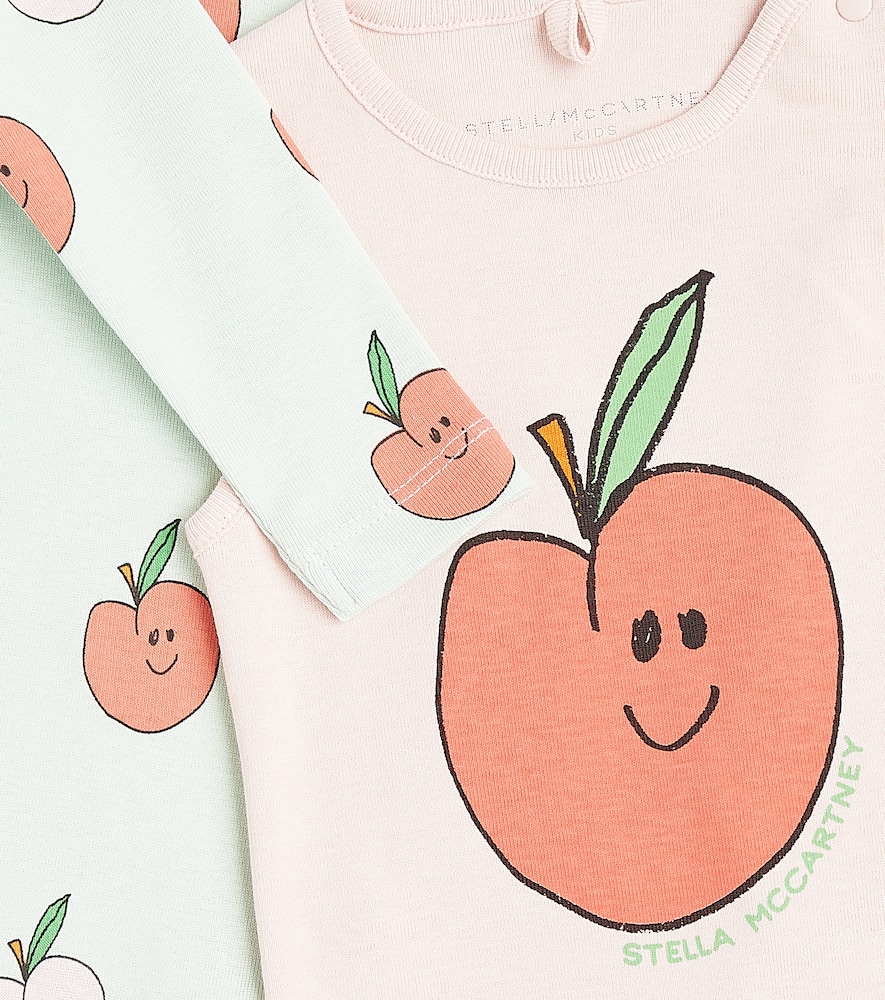 Stella McCartney Kids Baby cotton jersey onesie and bodysuit set