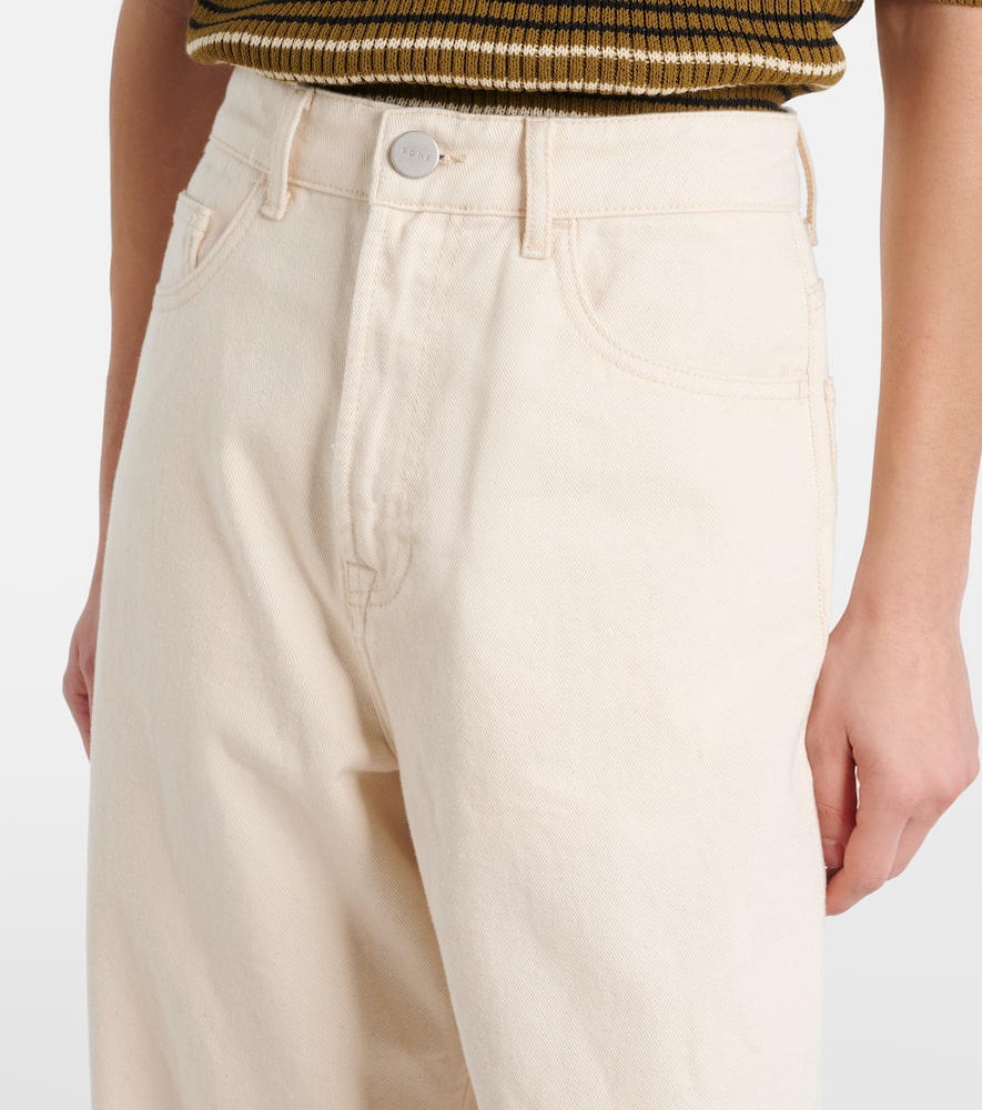 Róhe High-rise wide-leg jeans