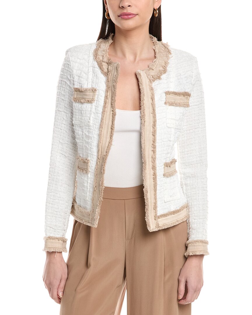 Lagence Agnes Tweed Denim Jacket