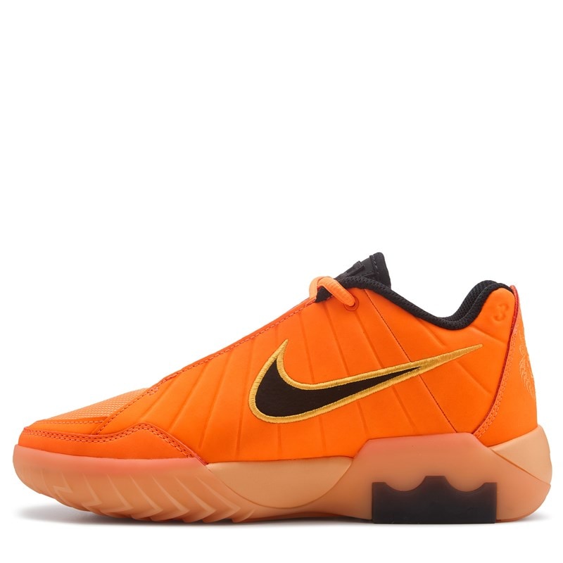 Kids' Lebron Witness Vii Basketball Shoe Big Kid Shoes (Orange)