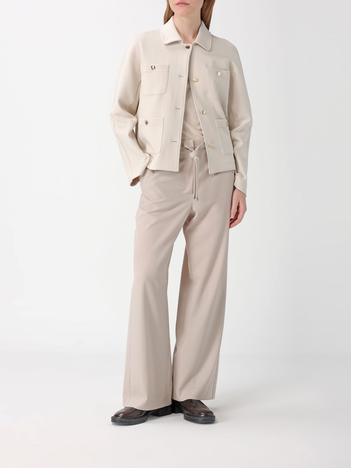 Pants Woman color Brown