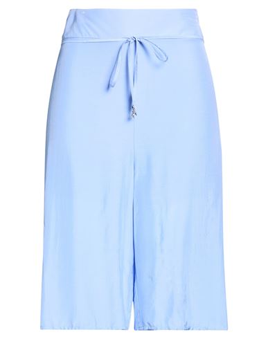 Woman Shorts & Bermuda Shorts Light blue Size 8 Viscose