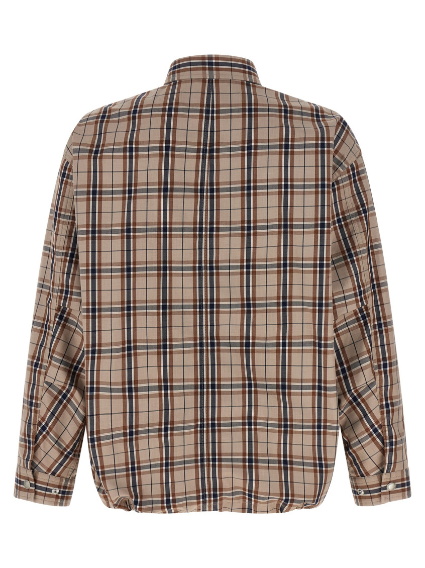 Beige Oversized Overshirt