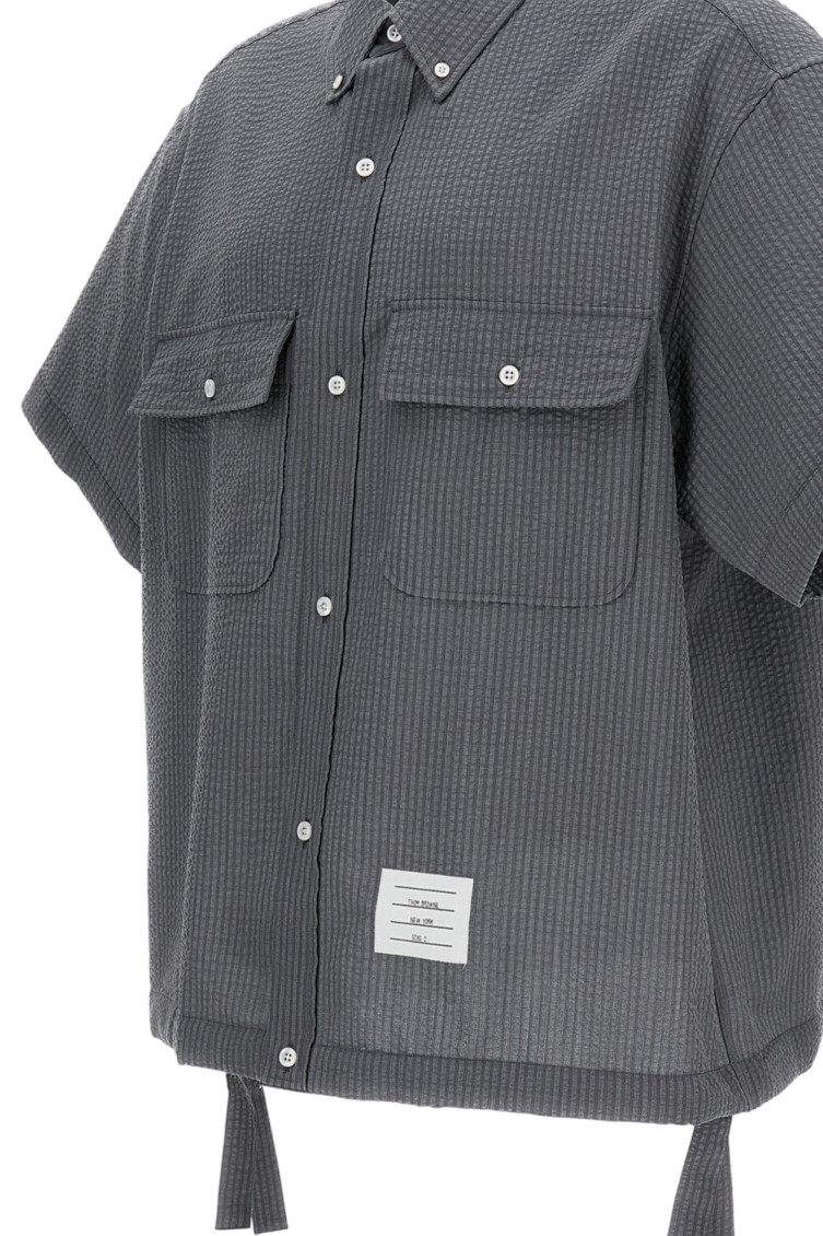 Short-sleeve Oversize Shirt