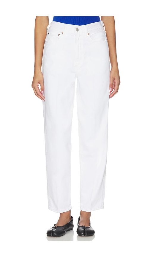 AGOLDE 80's Jean in Marshmallow - White. 26 also , 24, 25, 27, 28, 29, 30, 31, 32
