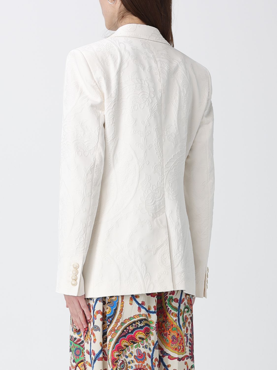Blazer Woman color White