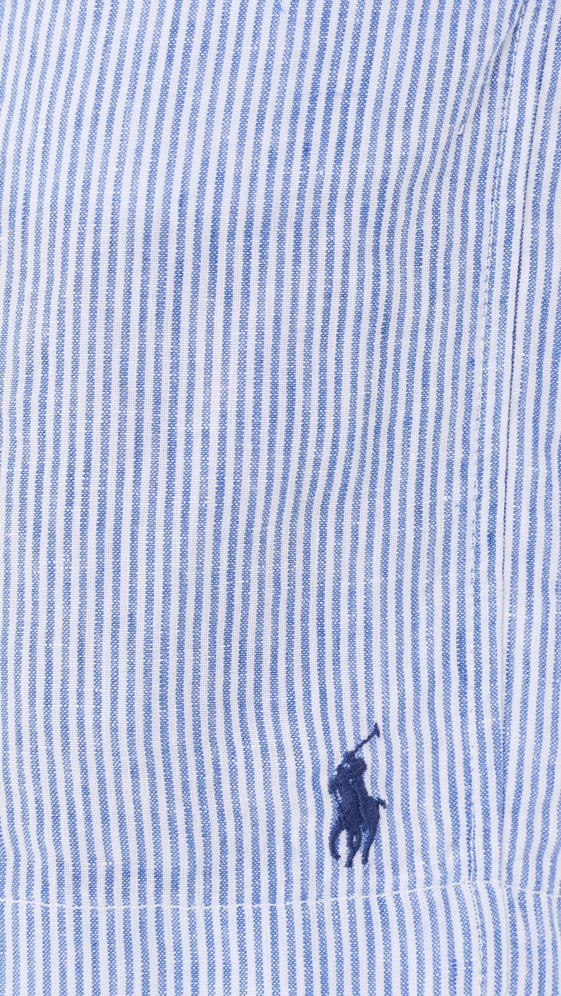 Original Label Prepster Linen Shorts CABANA BLUE WHITE