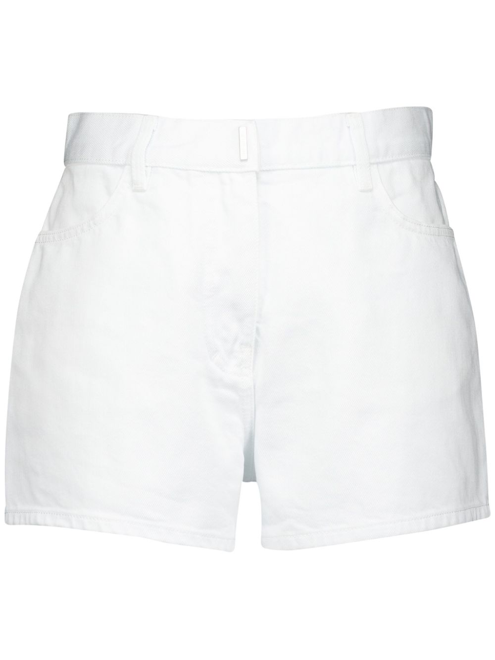 Denim shorts - White