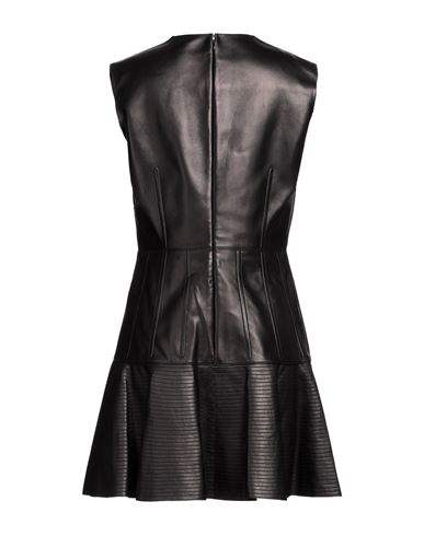 Woman Mini dress Black Size 8 Lambskin