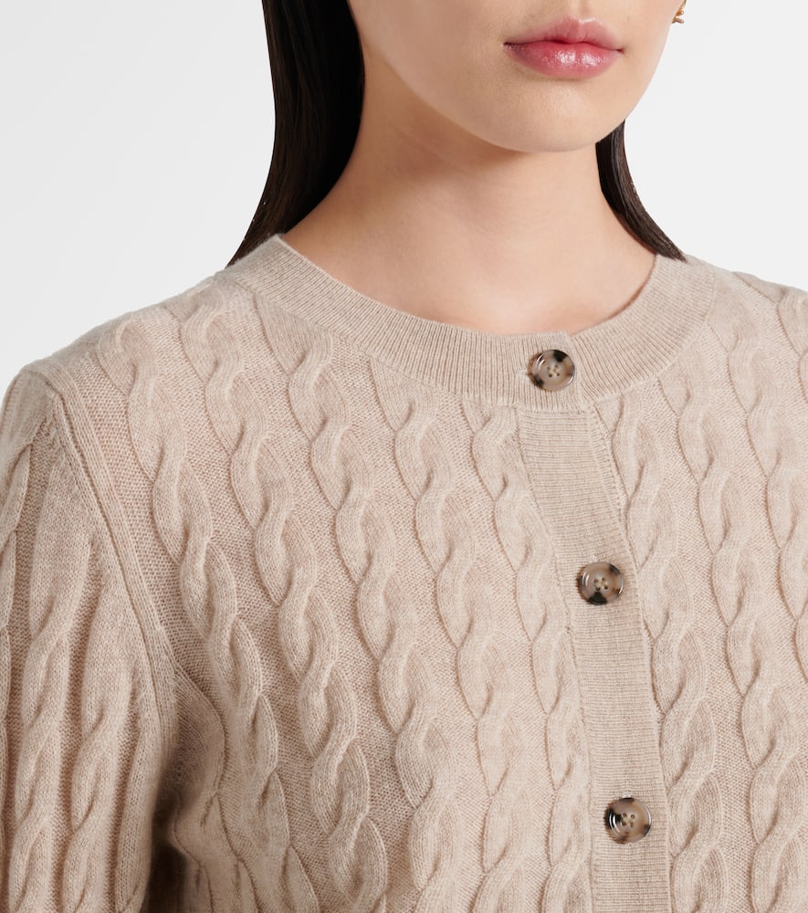 Wool and cashmere cardigan
