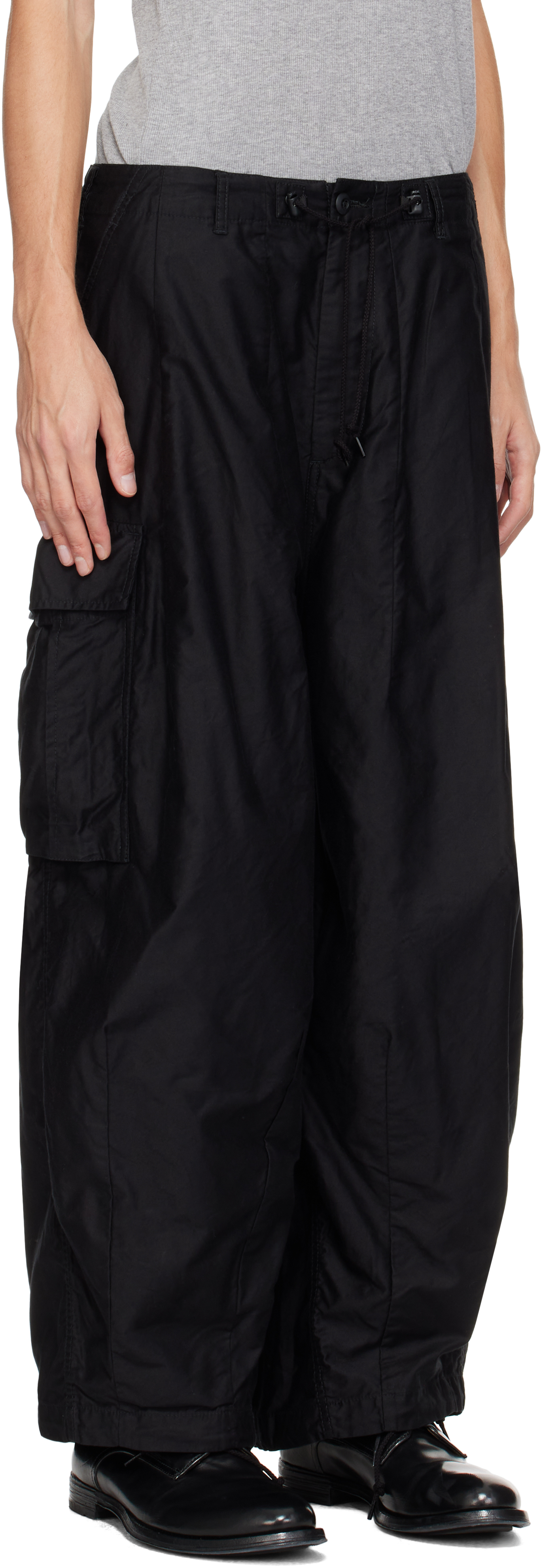 NEEDLES Black H. D. Cargo Pants
