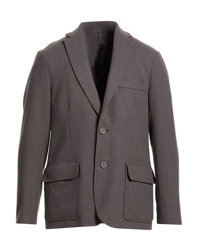 Man Blazer Taupe Size 38 Virgin Wool, Polyester, Acrylic, Polyamide, Viscose