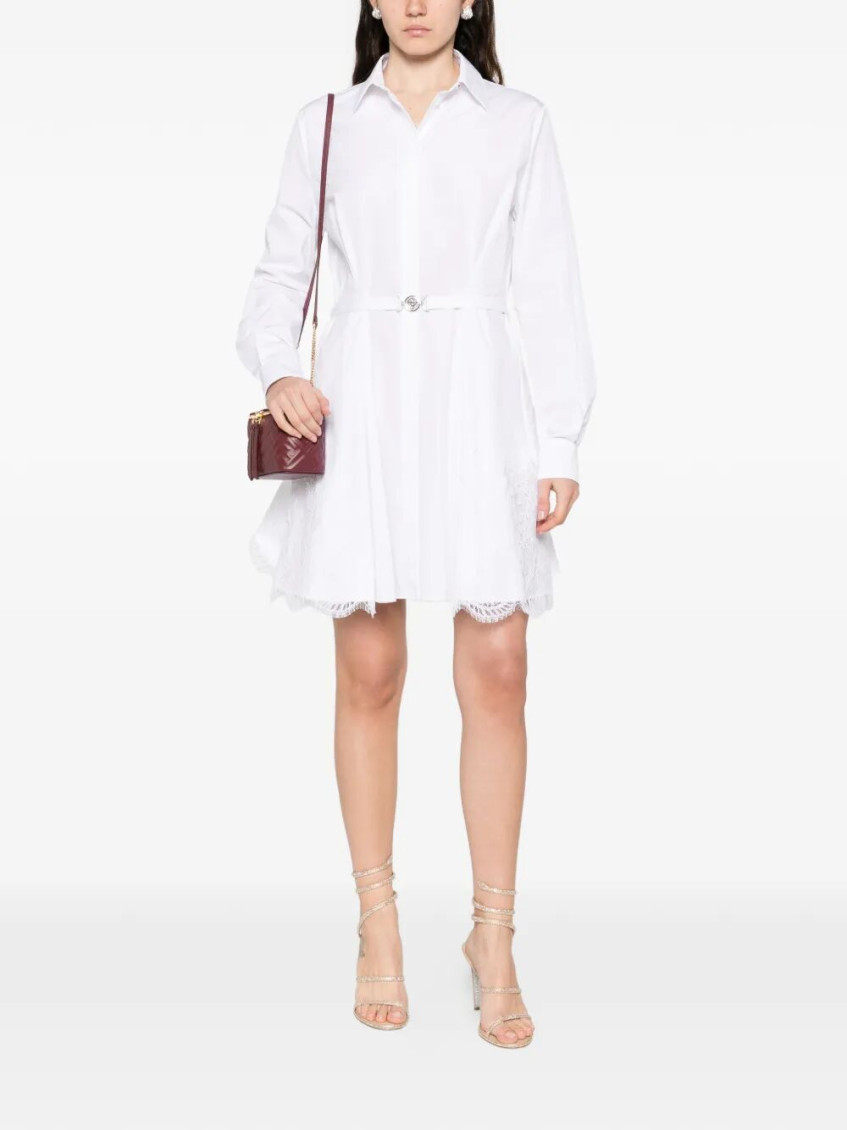 Belted Cotton Shirt Dress