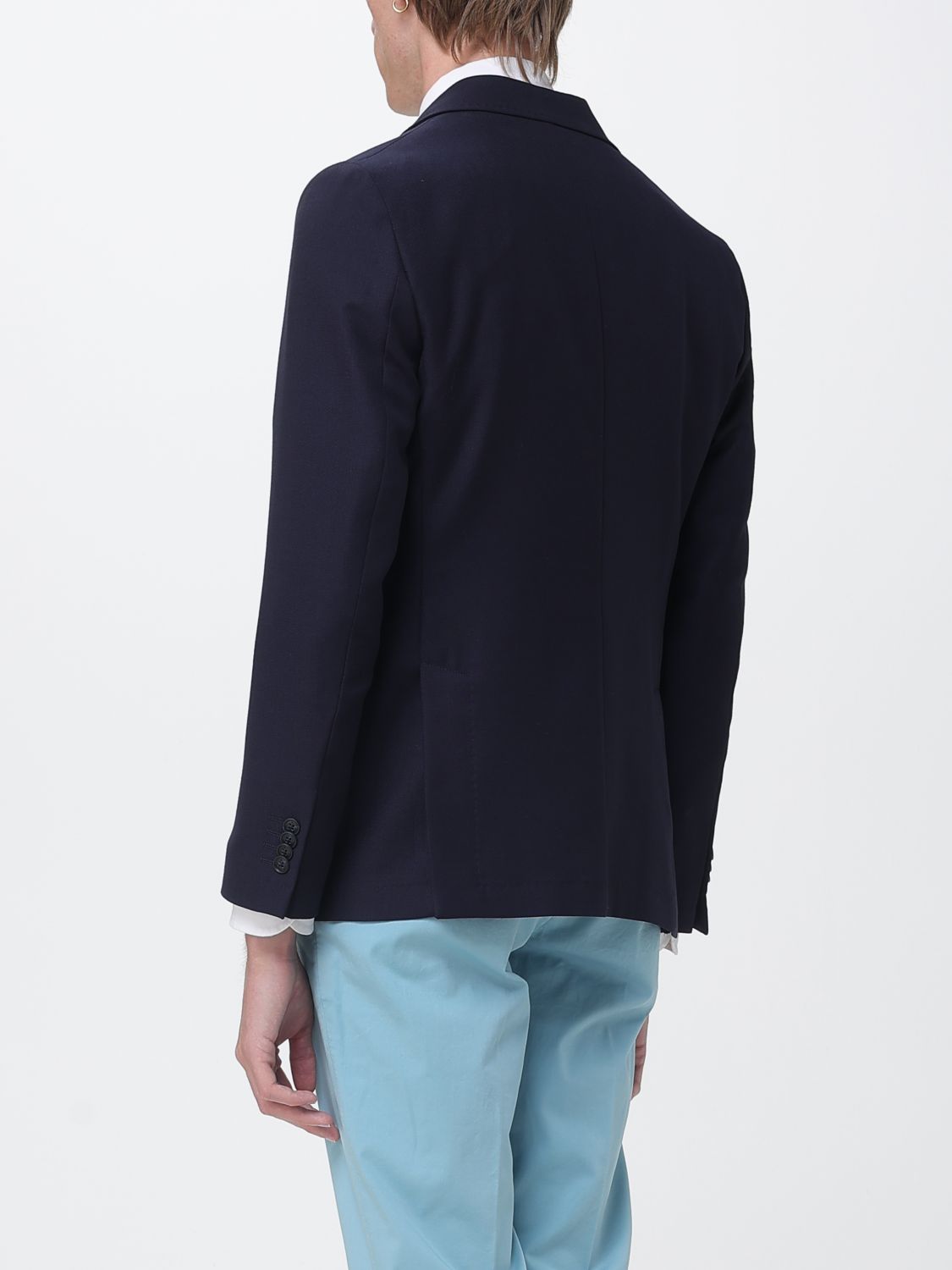 Jacket Men color Blue