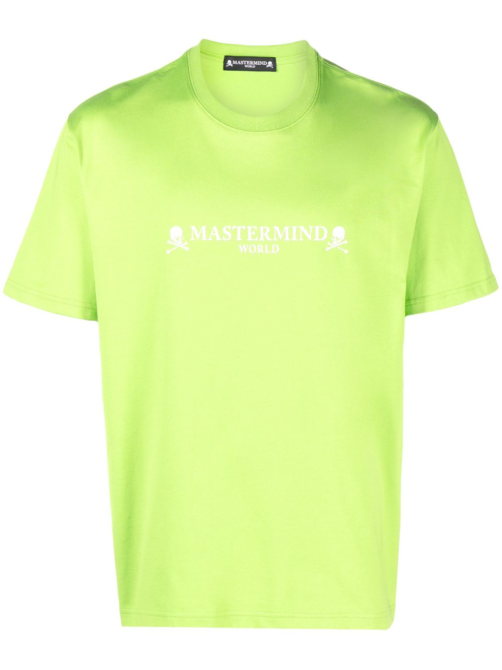 Skull-print cotton T-shirt - Green